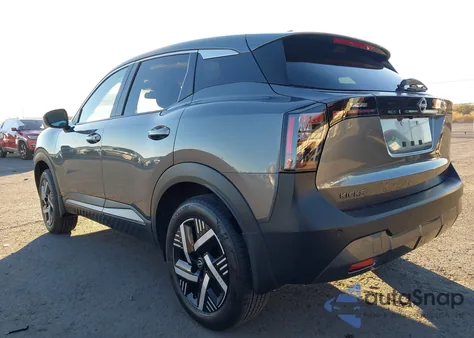 2025 Nissan Kicks Sv Fwd из США, поврежденный, VIN 3N8AP6CA5SL382270